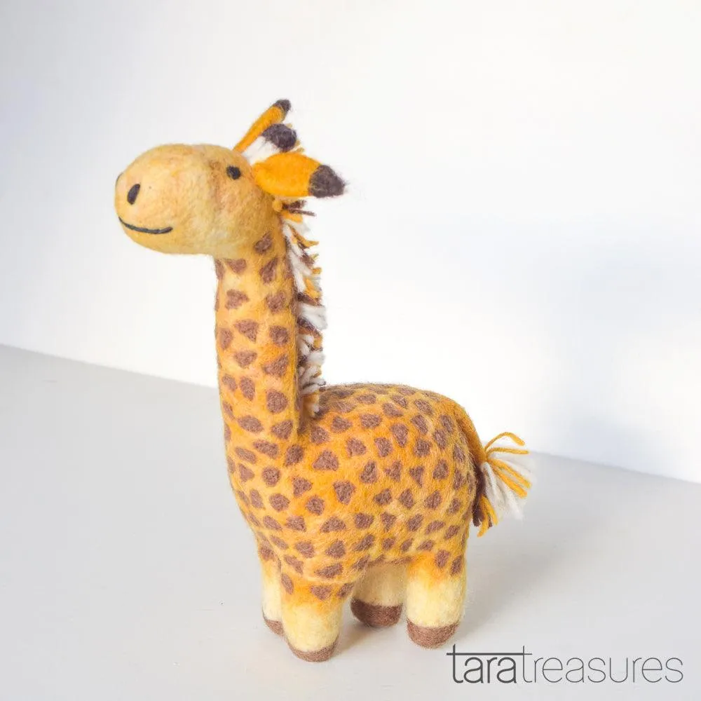 Felt Giraffe Toy - Big