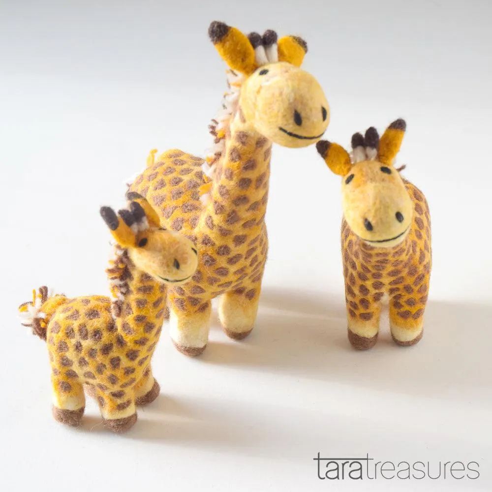 Felt Giraffe Toy - Big