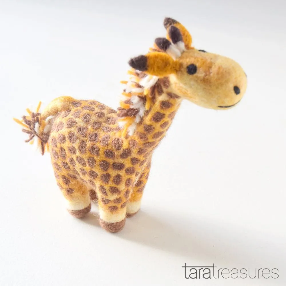 Felt Giraffe Toy - Medium