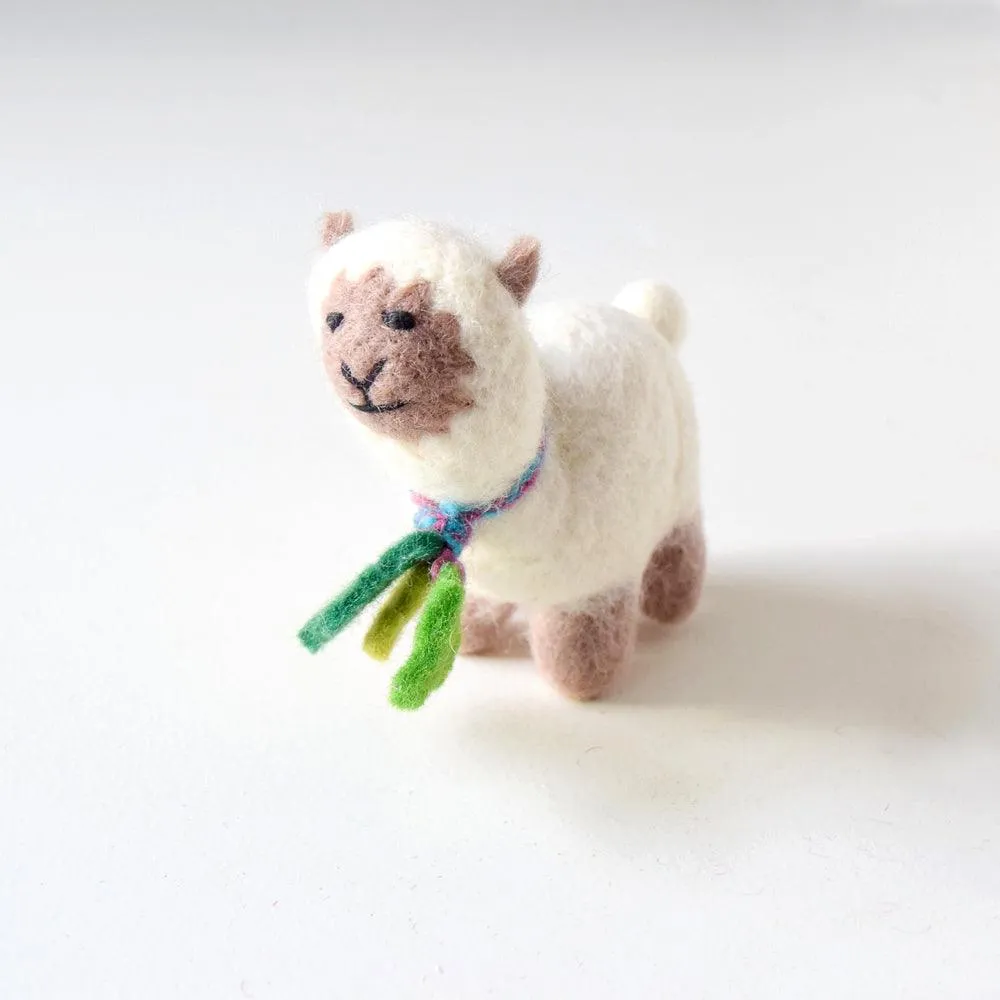 Felt Llama Toy - Small