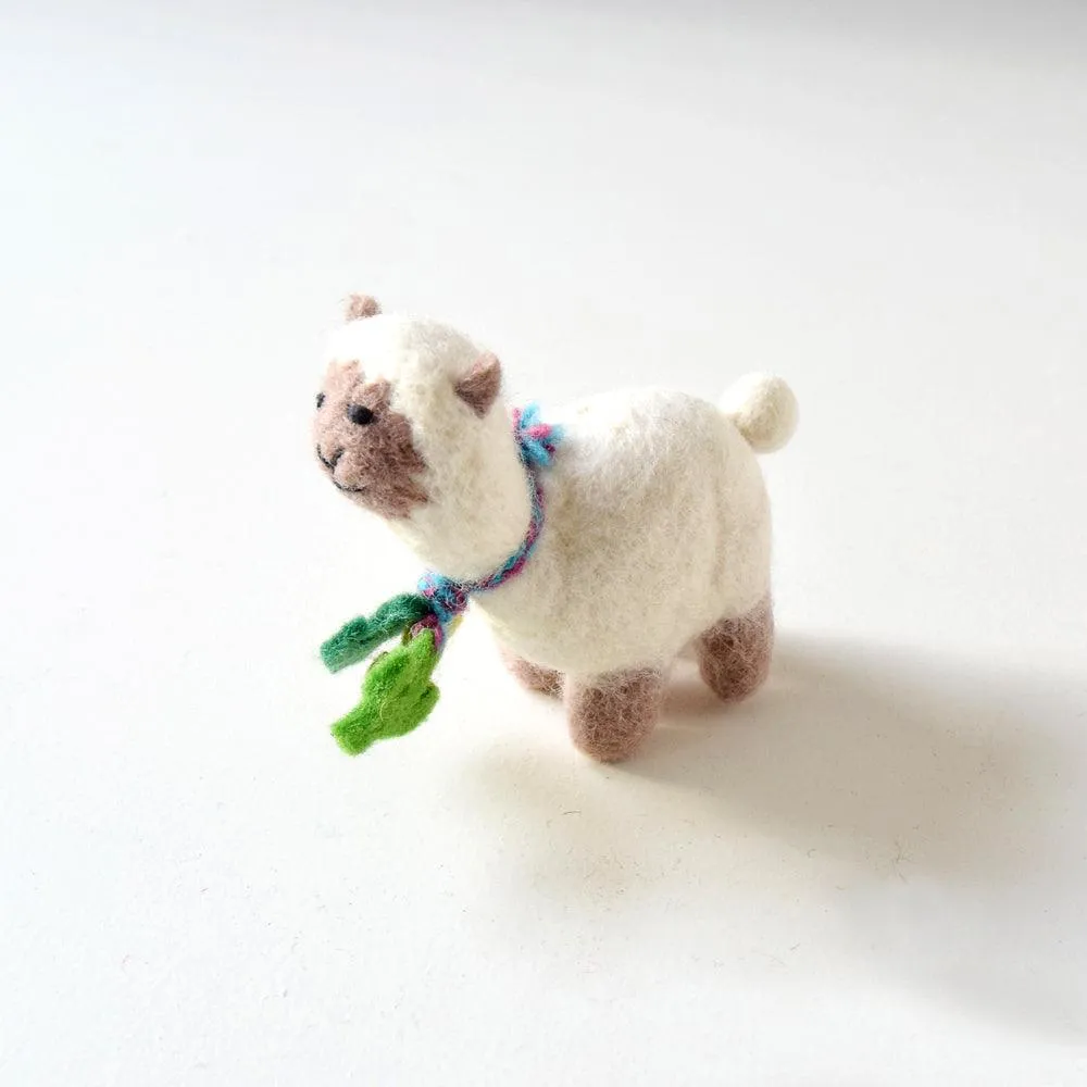 Felt Llama Toy - Small