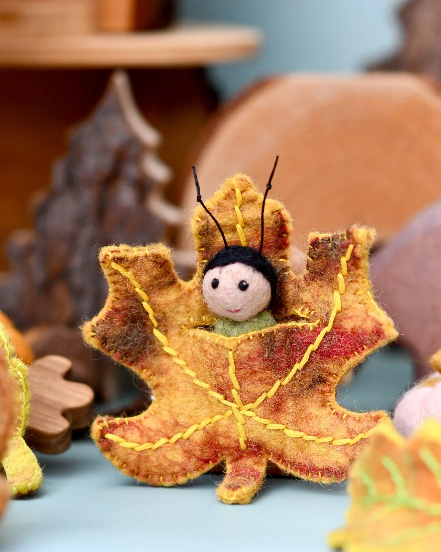 Felt Maple Leaf Baby