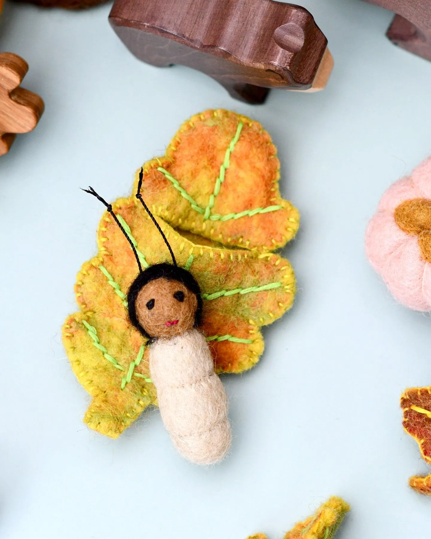 Felt Oak Leaf Baby