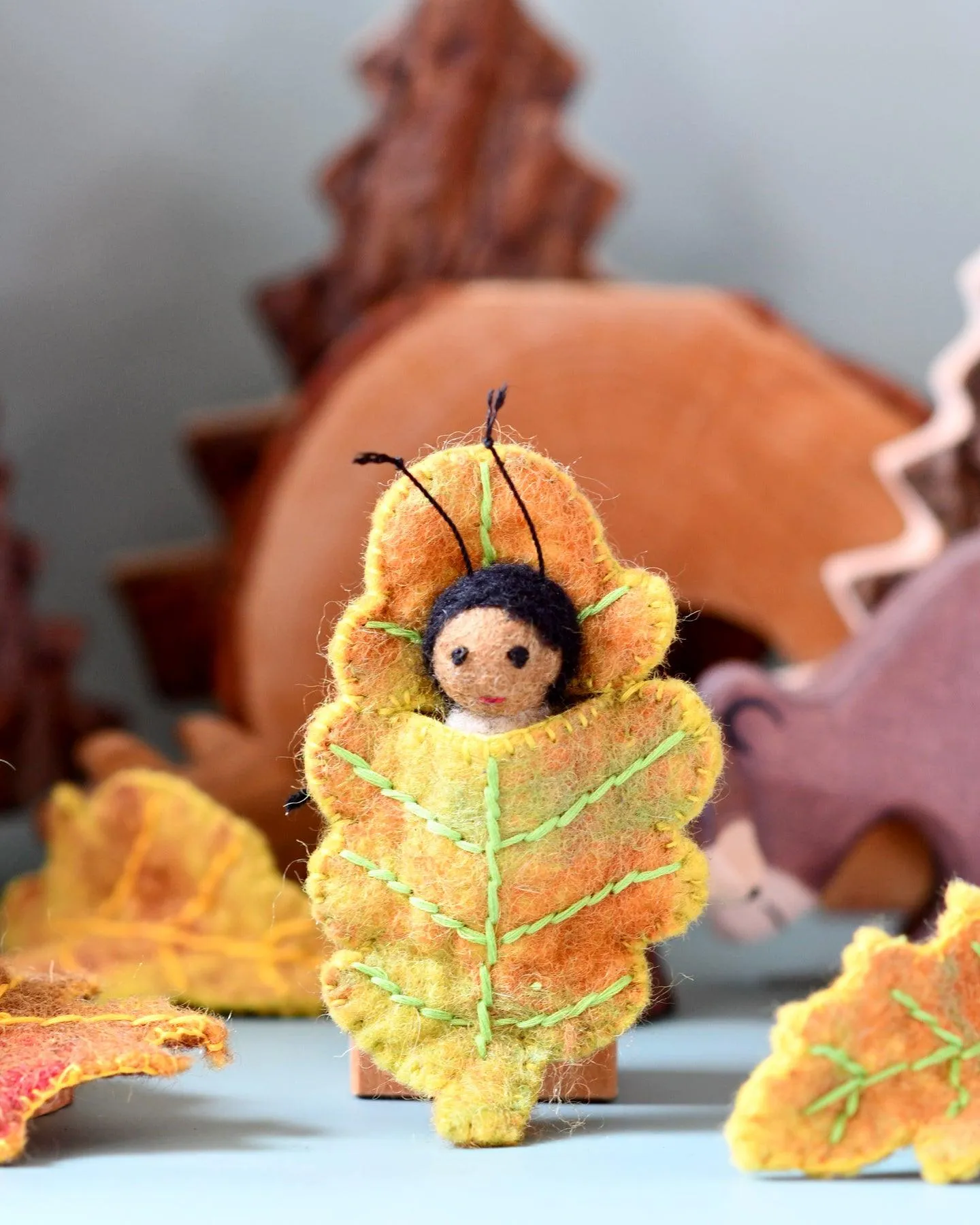 Felt Oak Leaf Baby