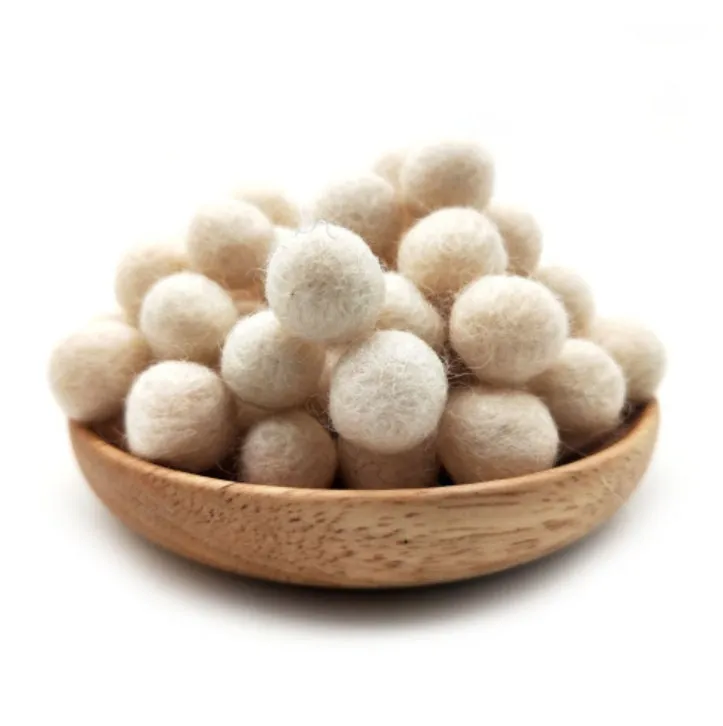 Felt Pom Poms Wholesale - Rainbow Wool Felt Pompoms Wholesale - DIY Loose Felt Ball Garland - Wool Felt Balls - Choose Color Quantity