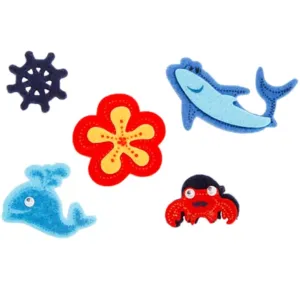 Felties Felt Stickers Shark and Friends