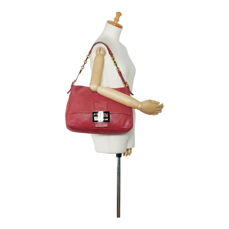 Fendi Leather Mamma Forever Shoulder Bag - '10s