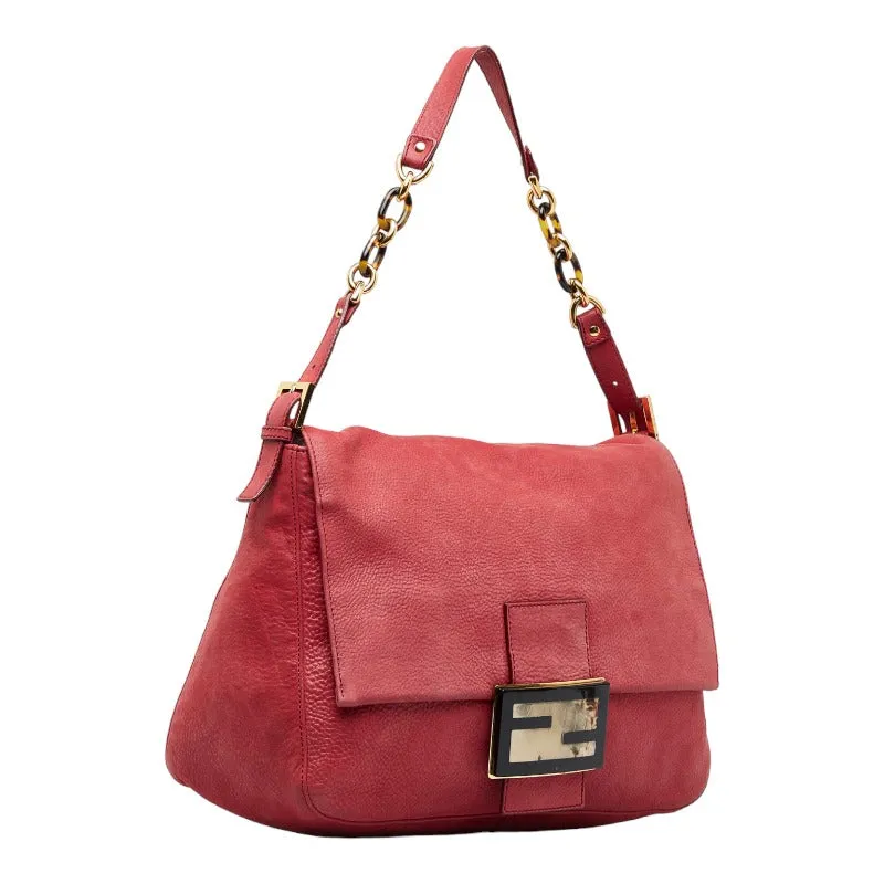 Fendi Leather Mamma Forever Shoulder Bag - '10s
