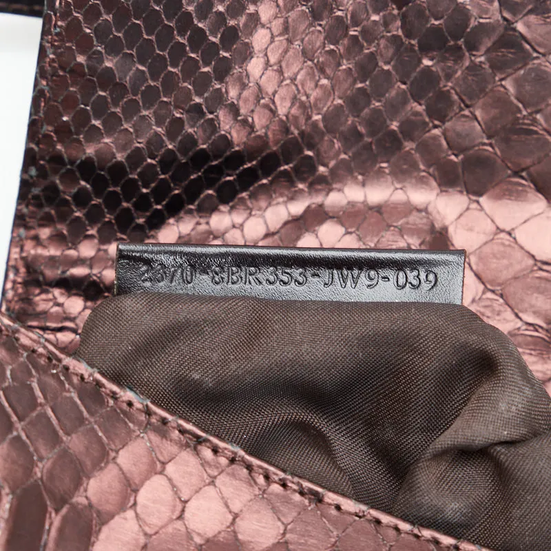Fendi Metallic Embossed Chef Bag - '10s