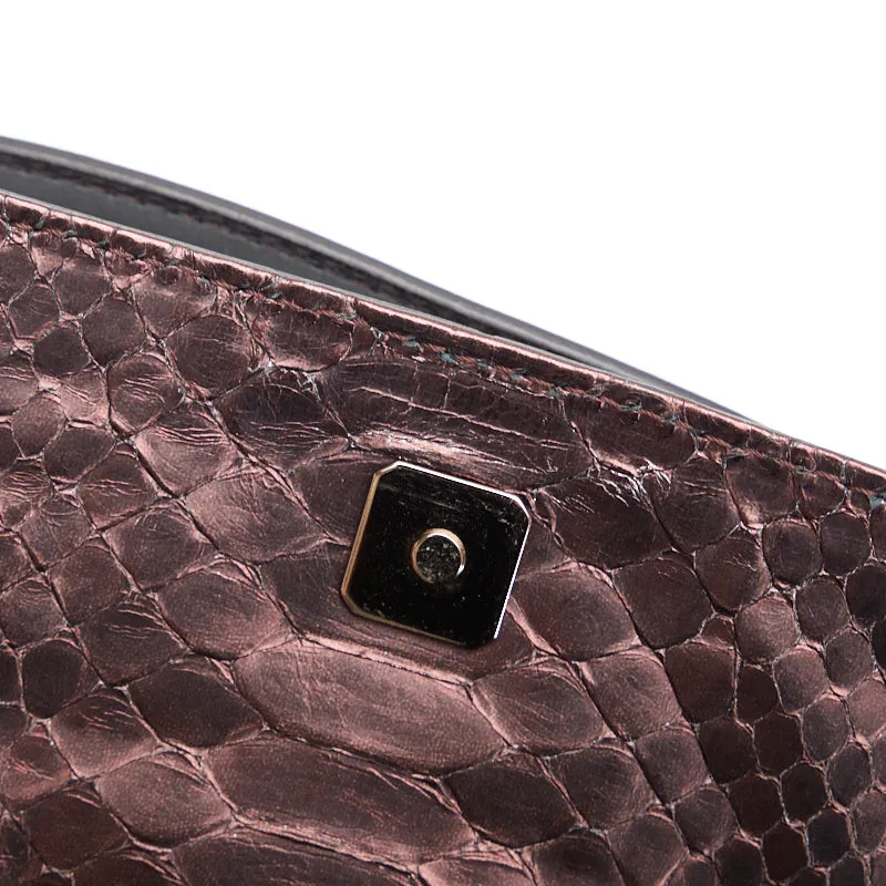 Fendi Metallic Embossed Chef Bag - '10s