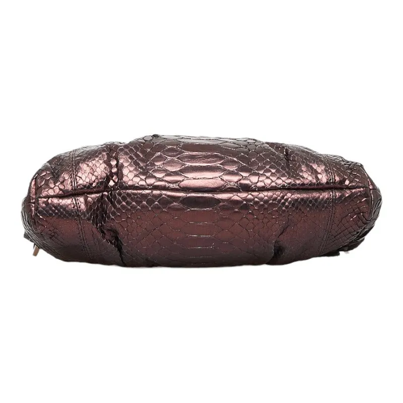 Fendi Metallic Embossed Chef Bag - '10s