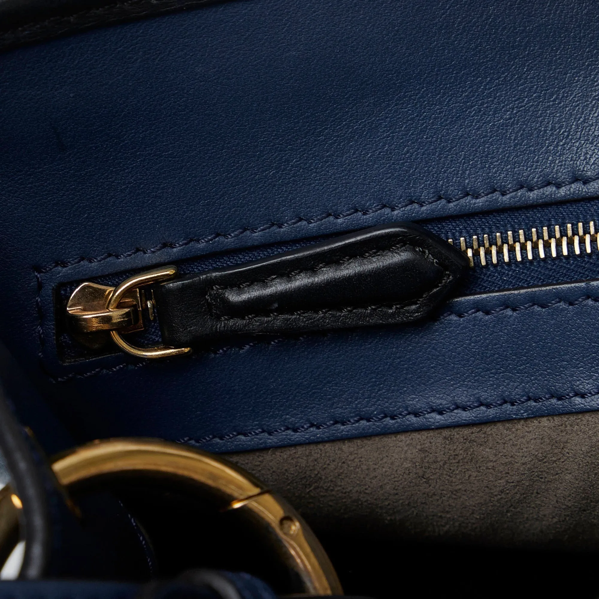 FENDI Small Runaway Leather Satchel