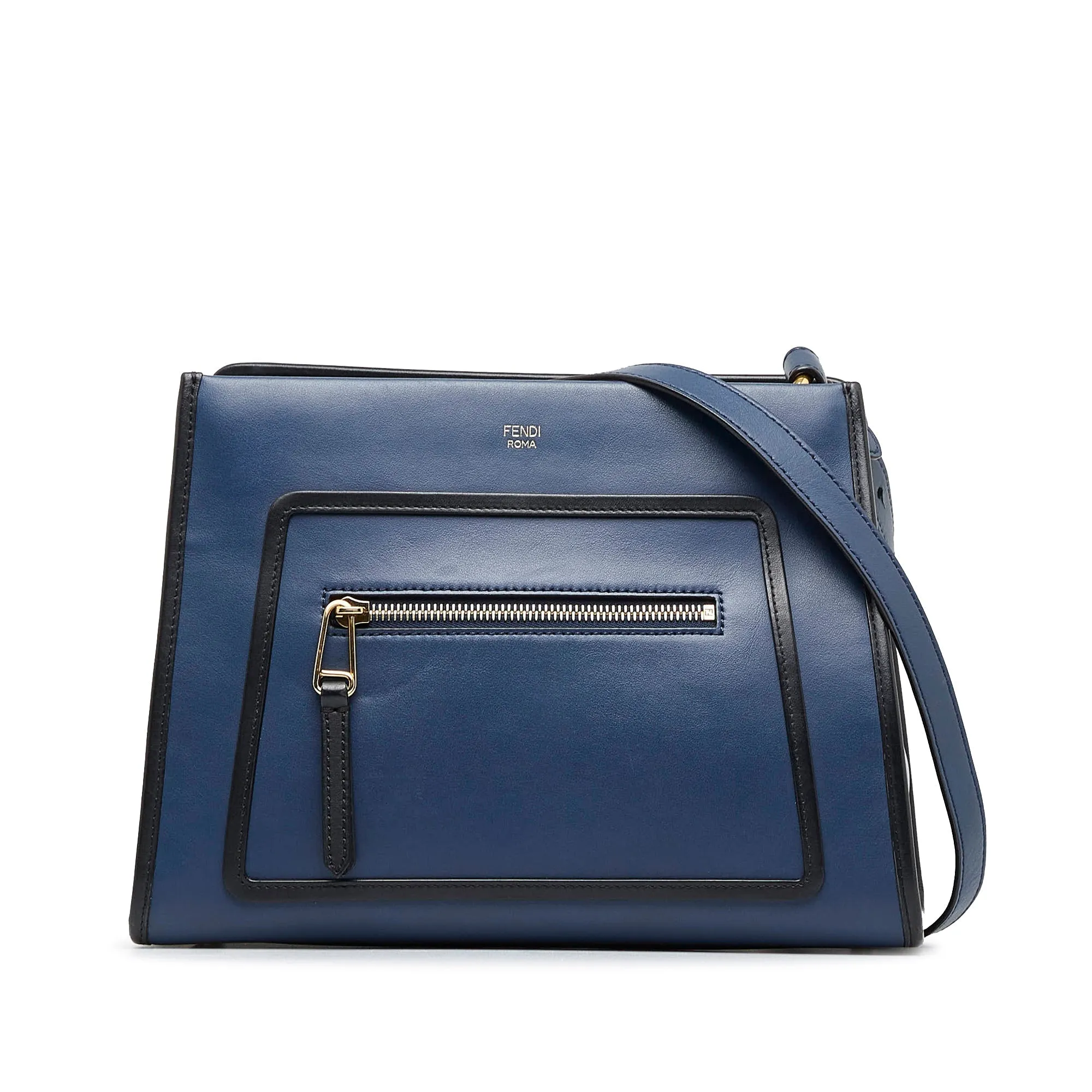 FENDI Small Runaway Leather Satchel