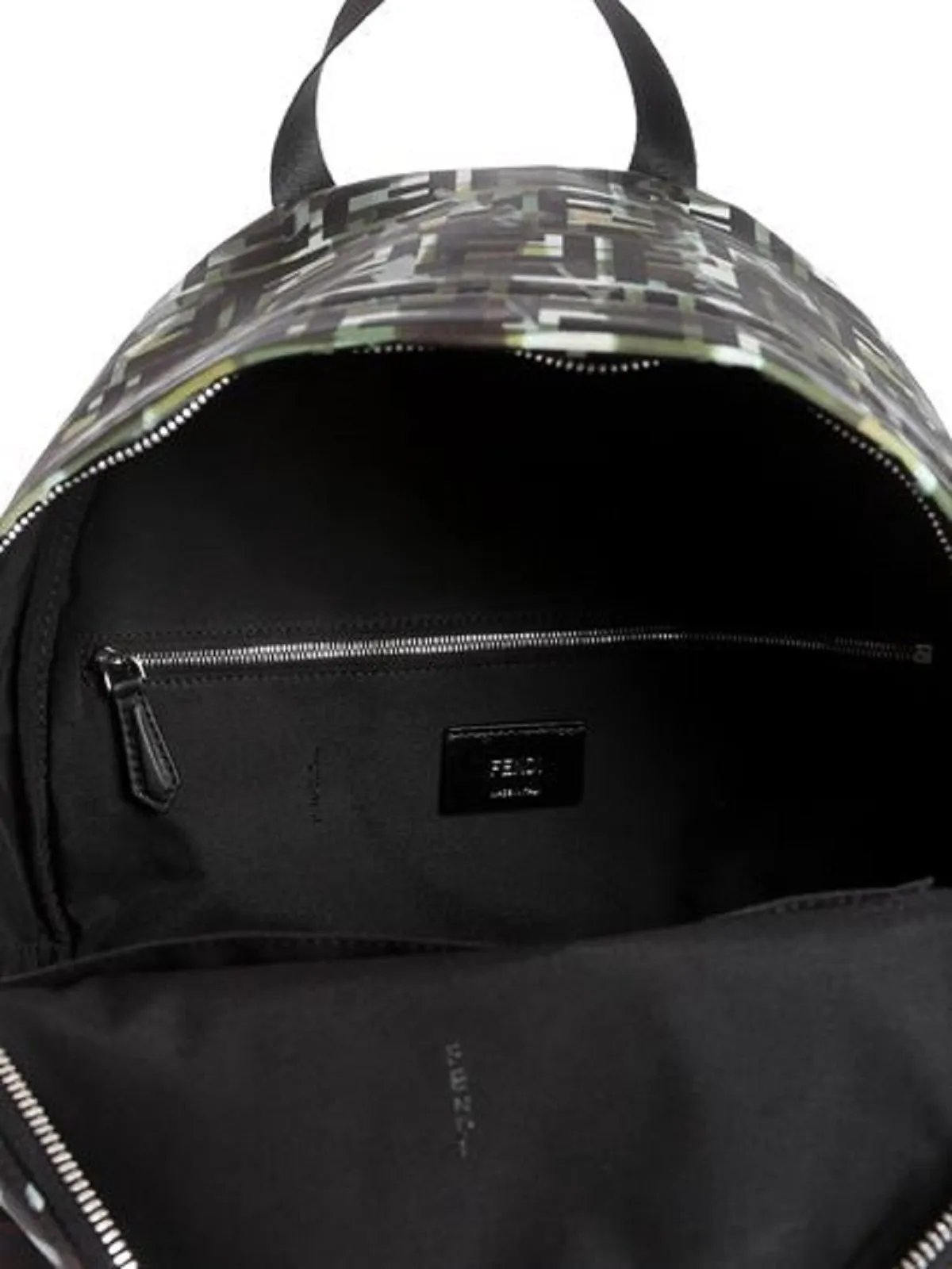 Fendi Unisex FF Multicolor Camouflage Backpack 7VZ042