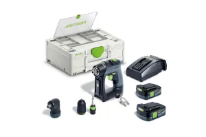 Festool 576869 CXS 12 2,5-Set Cordless Drill