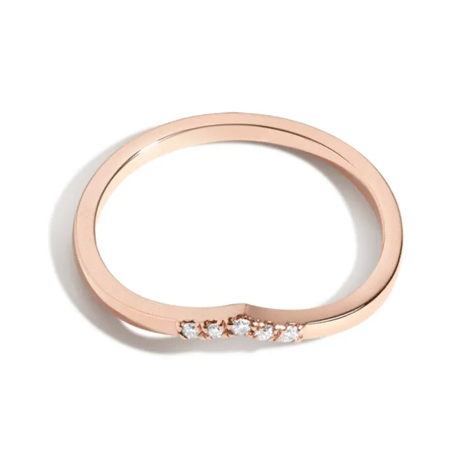 FJ0065 925 Sterling Silver wish ring