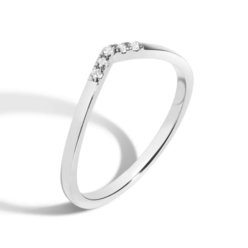 FJ0065 925 Sterling Silver wish ring