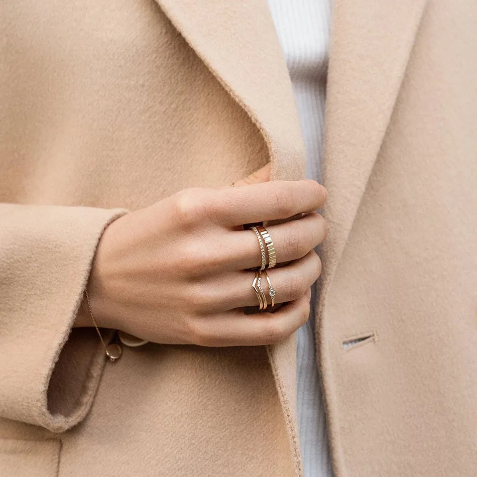 FJ0065 925 Sterling Silver wish ring