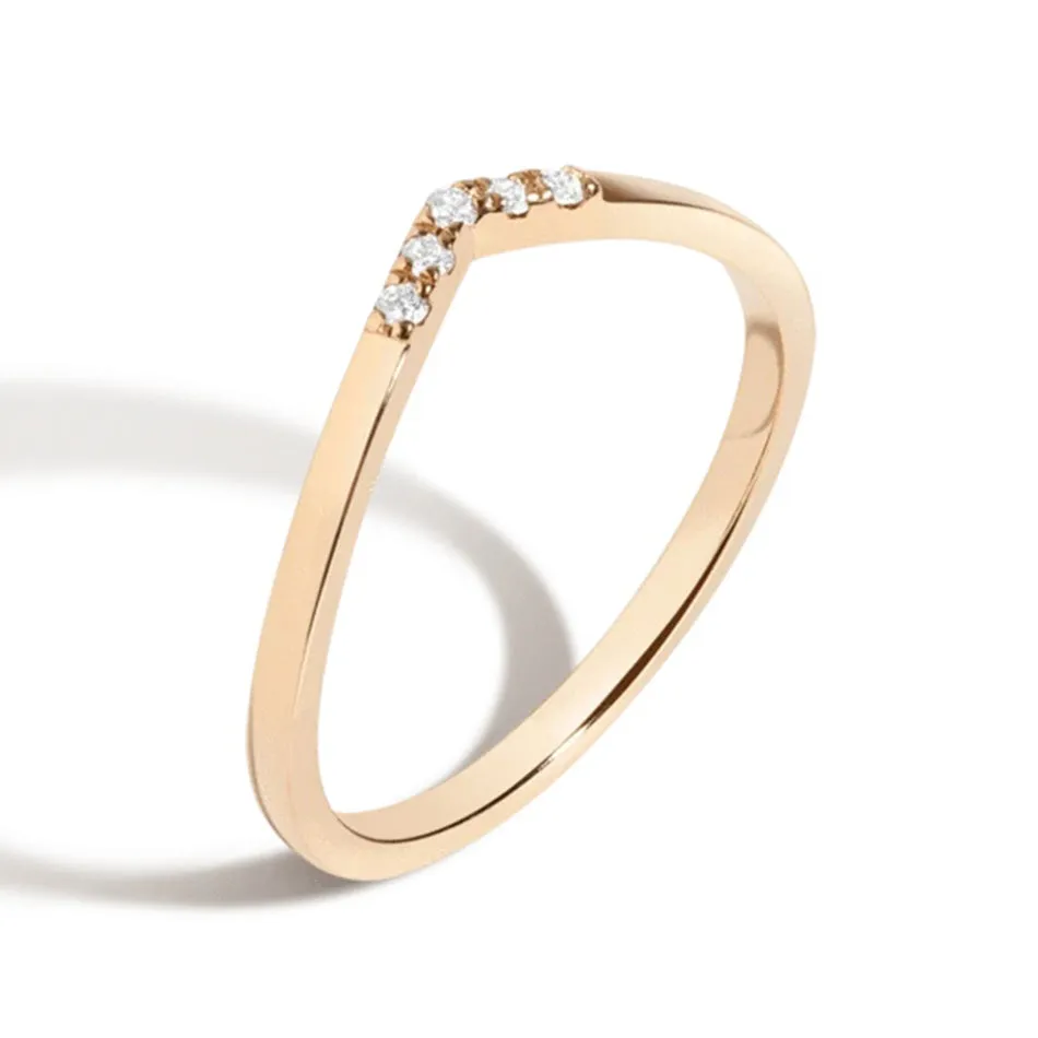 FJ0065 925 Sterling Silver wish ring