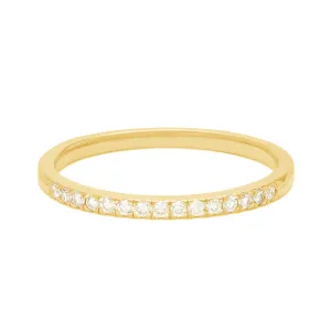 FJ0250 925 Sterling Silver Diamonds Team Ring