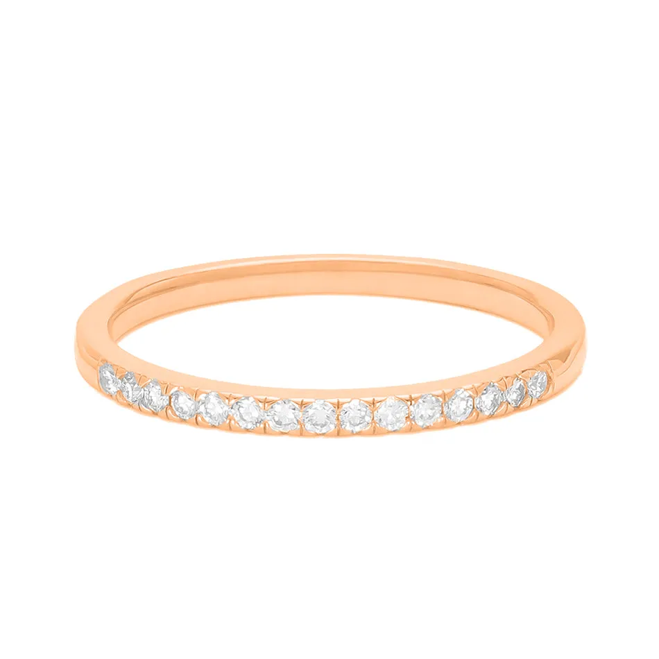 FJ0250 925 Sterling Silver Diamonds Team Ring