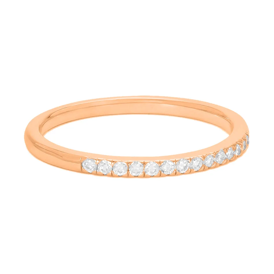 FJ0250 925 Sterling Silver Diamonds Team Ring