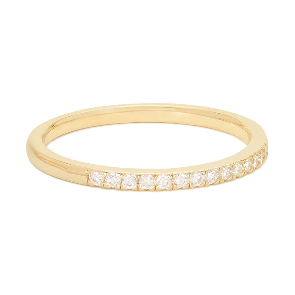 FJ0250 925 Sterling Silver Diamonds Team Ring