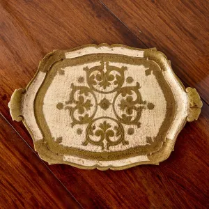 Florentine Cream Tray