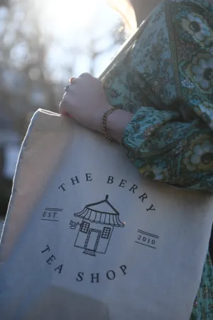 Free The Berry Tea Shop Tote Bag