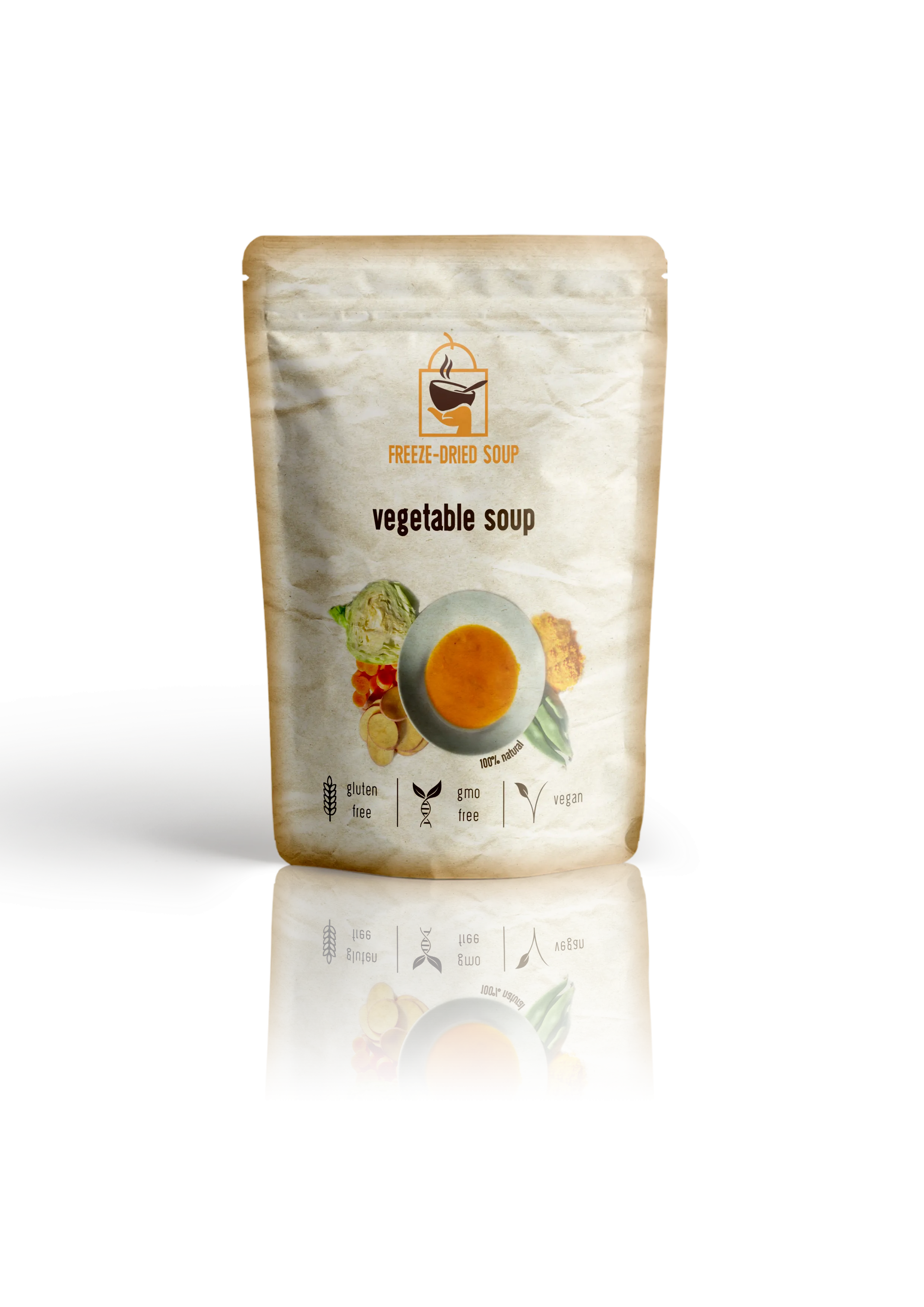 Freeze-Dried Vegetable Soup - All Natural