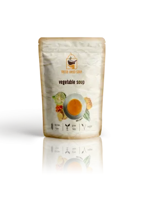 Freeze-Dried Vegetable Soup - All Natural