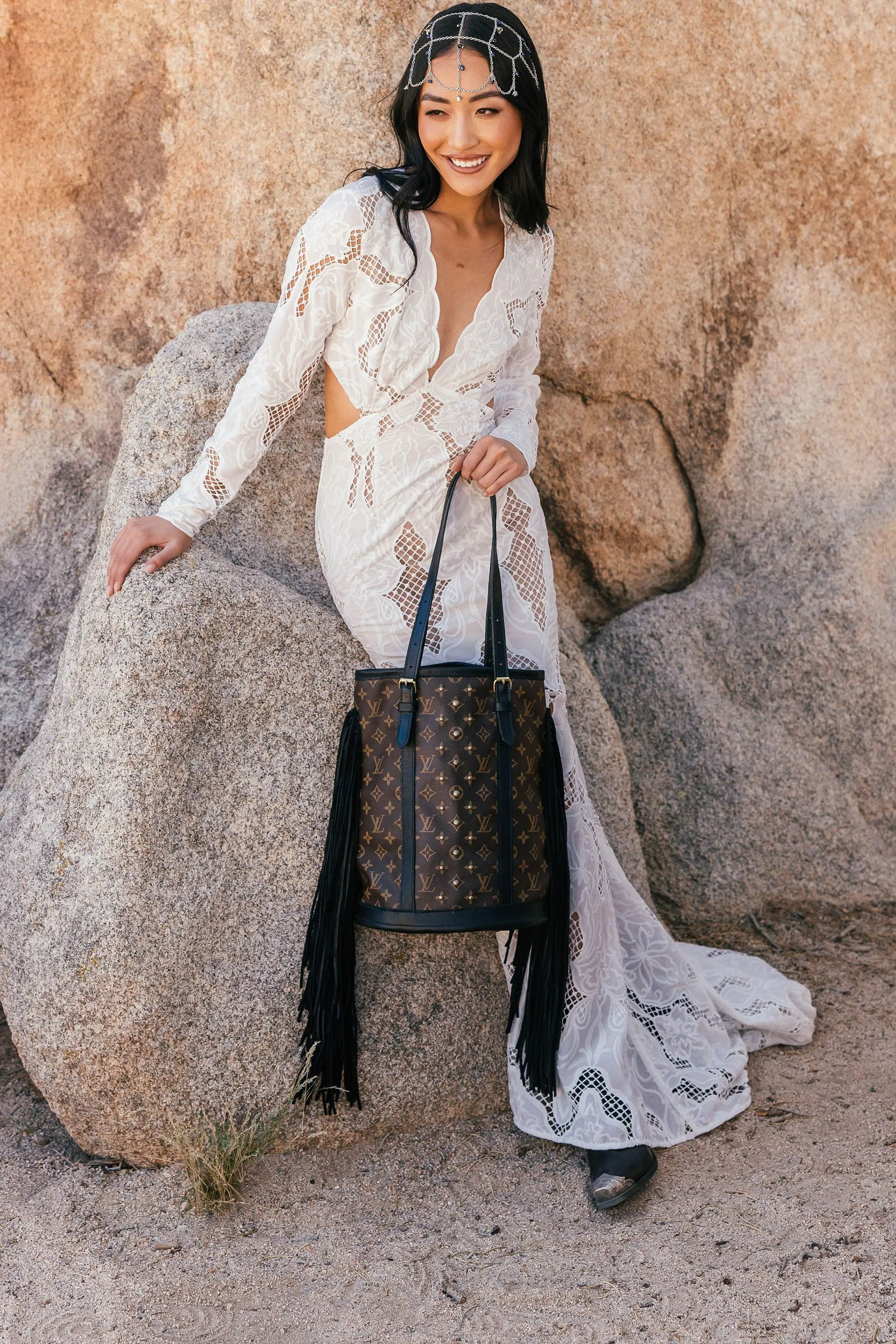 French Tote with Studs
