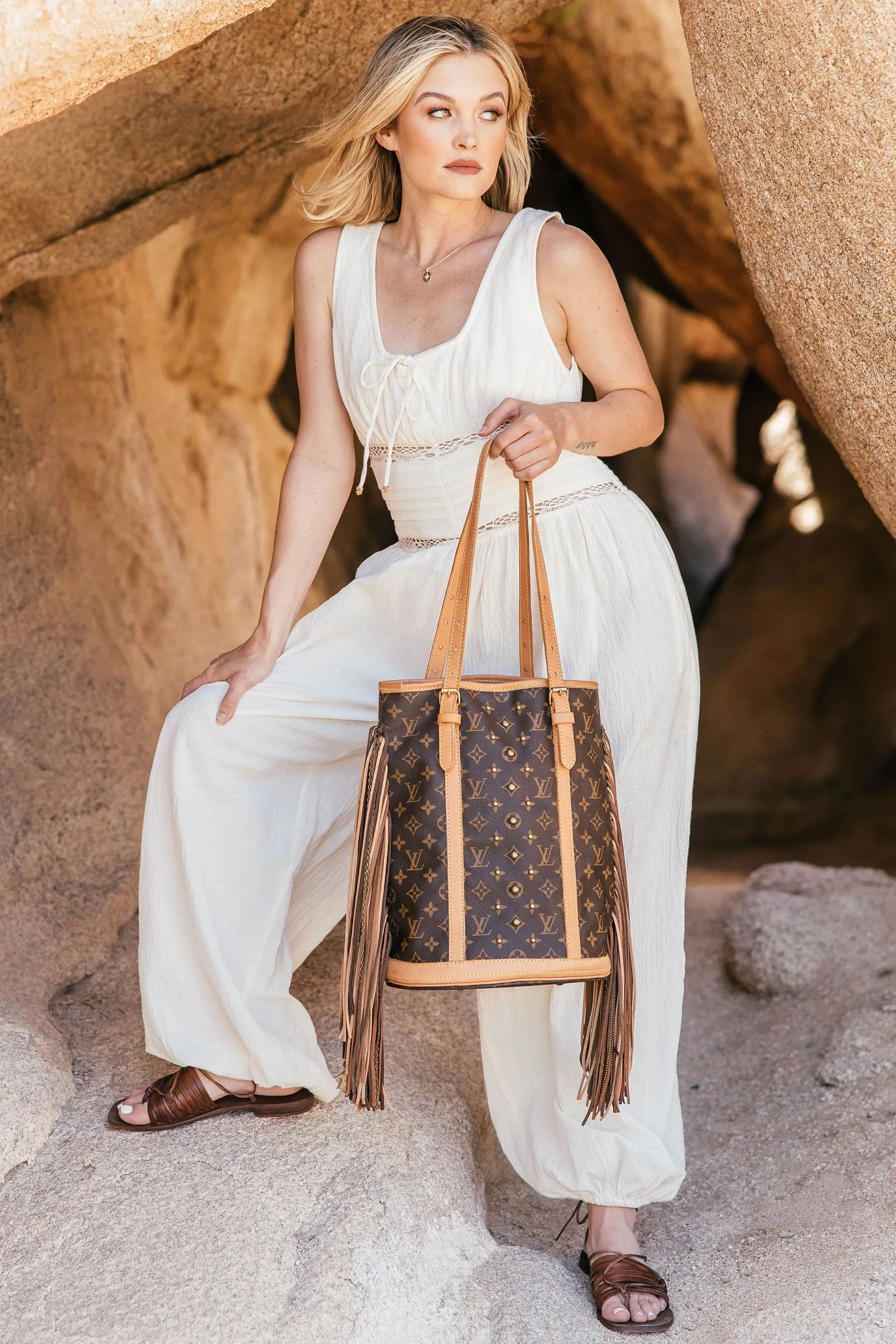 French Tote with Studs