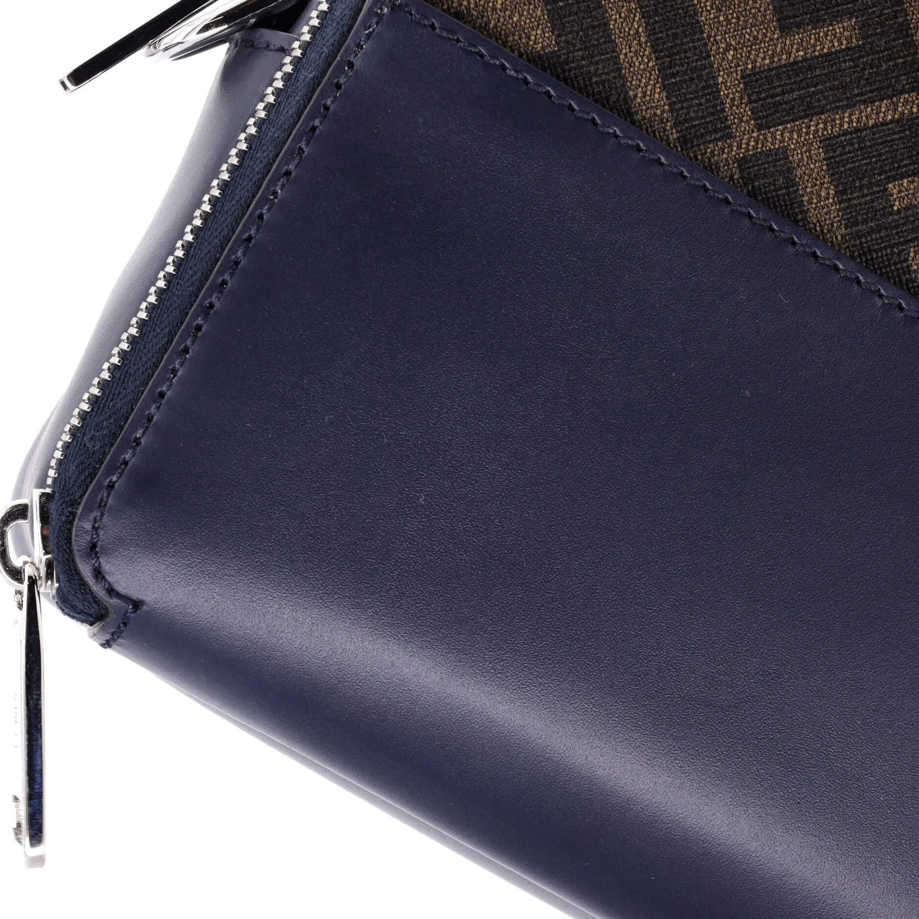 Front Pocket Camera Bag Zucca Coated Canvas and Leather