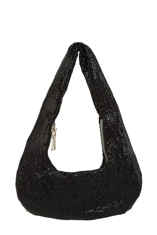 Glimmering Nights Small Mesh Bag