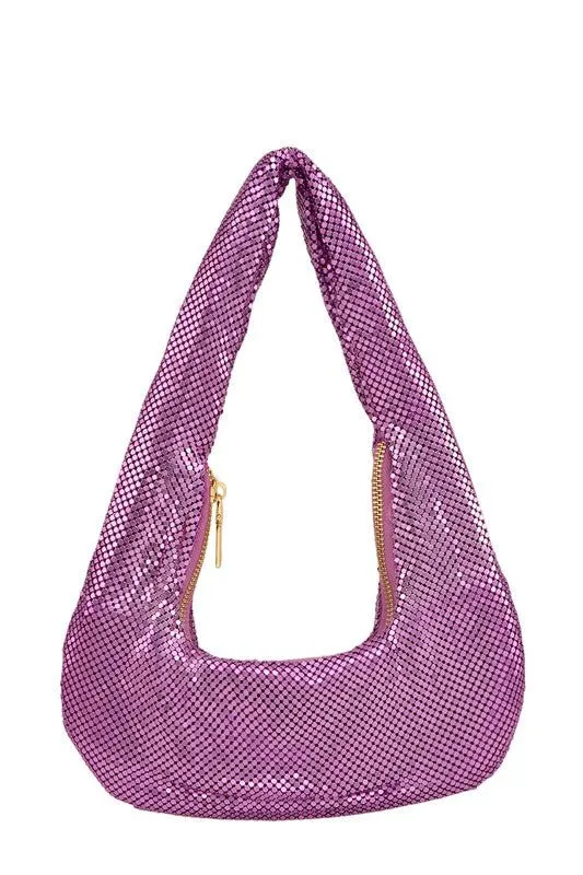 Glimmering Nights Small Mesh Bag