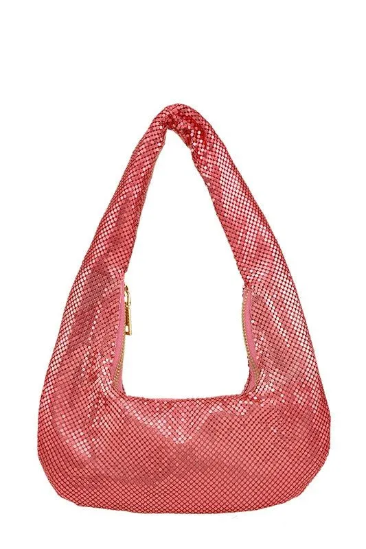 Glimmering Nights Small Mesh Bag