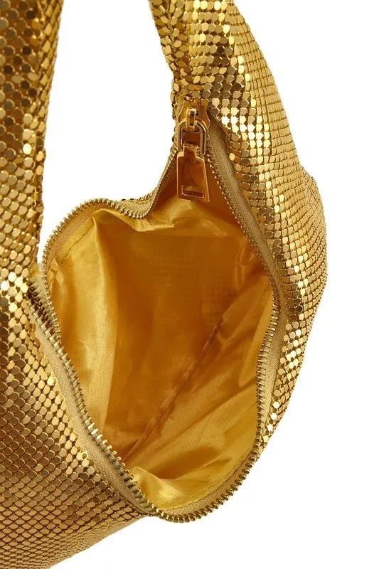 Glimmering Nights Small Mesh Bag