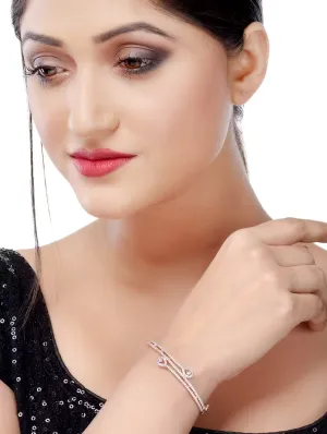 Gold Stainless Steel Bangle Bracelet
