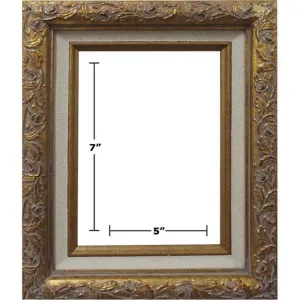 GOLD WITH LINER PICTURE FRAMES 5in x 7in