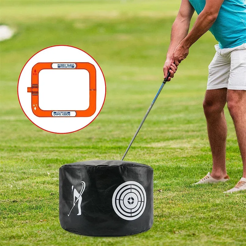 Golf Swing Trainer Portable Set Waterproof Position Correction Aid