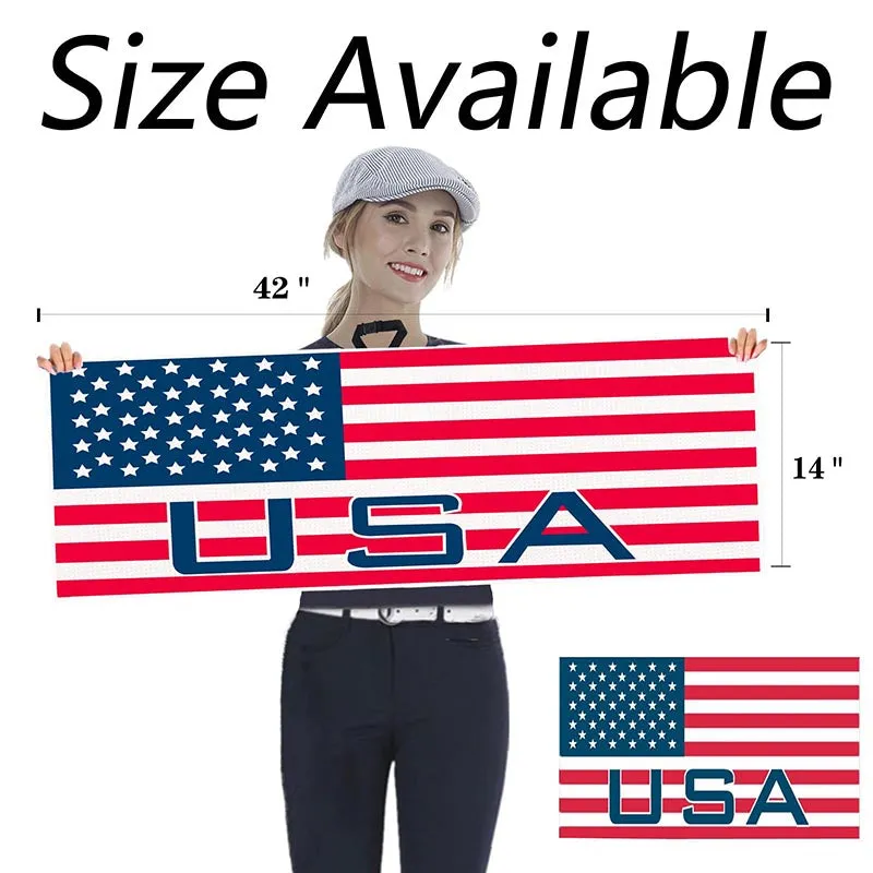 Golf Towel Printed 14X42 Inch With Grommet Clip 1 Pack Mod Dot