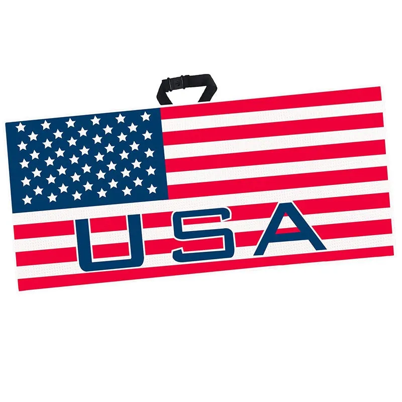 Golf Towel Printed 14X42 Inch With Grommet Clip 1 Pack Mod Dot