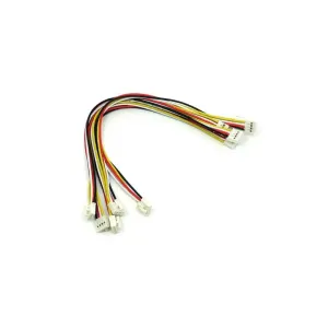 Grove - Universal 4 Pin Buckled 20cm Cable (5 pack)