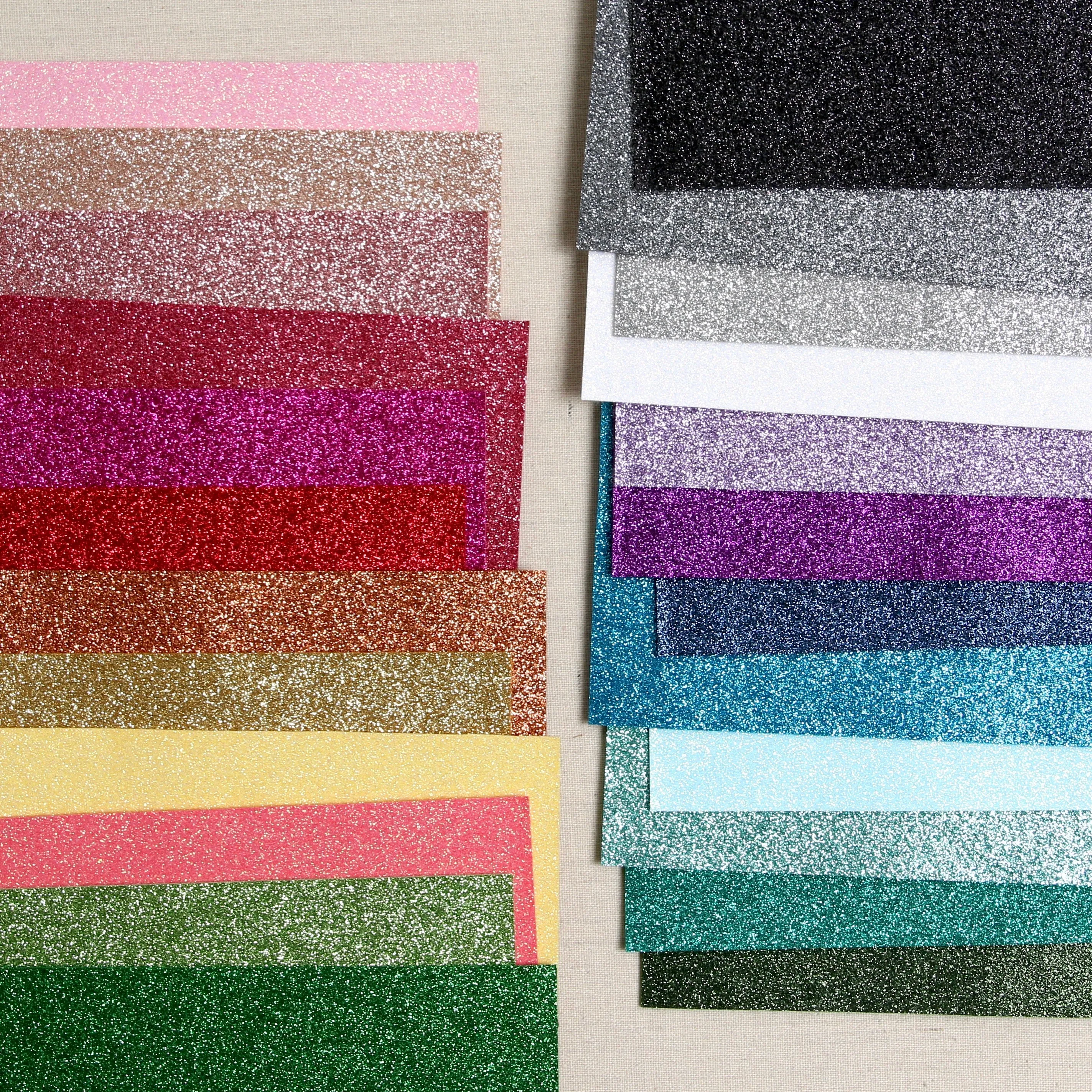 Guava Glitter Felt