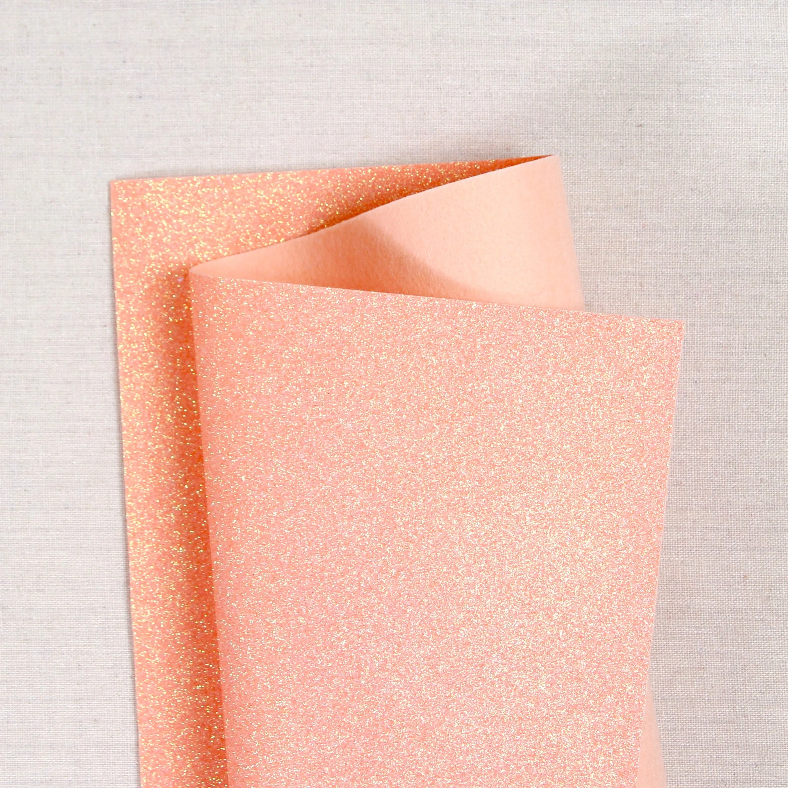 Guava Glitter Felt