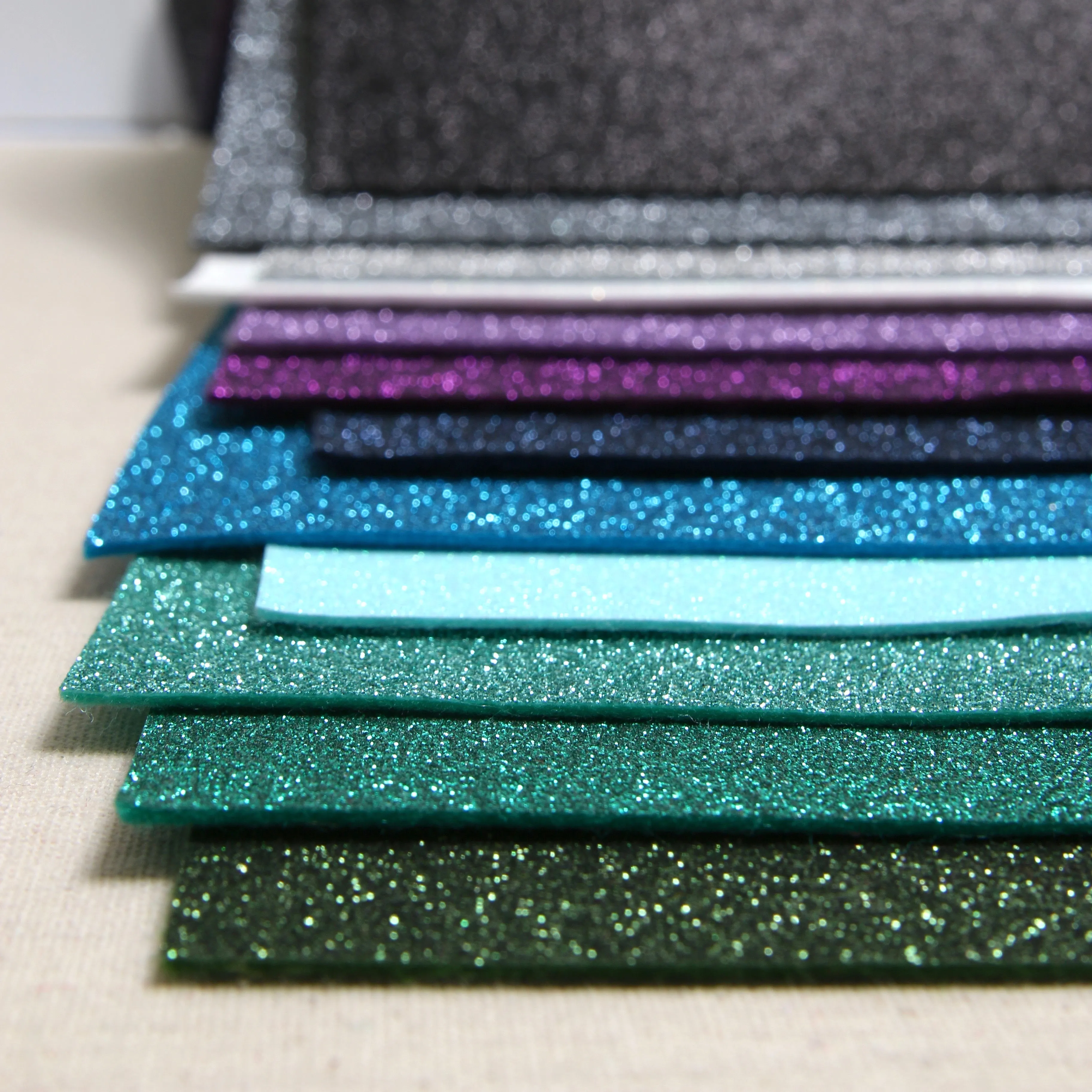 Guava Glitter Felt