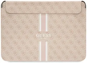 Guess 4G Printed Stripes Laptop Sleeve for 16" MacBook Pink - GUCS16P4RPSP