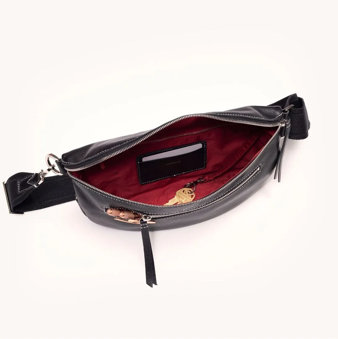 Hammitt Charles Crossbody Large in Tempo Black