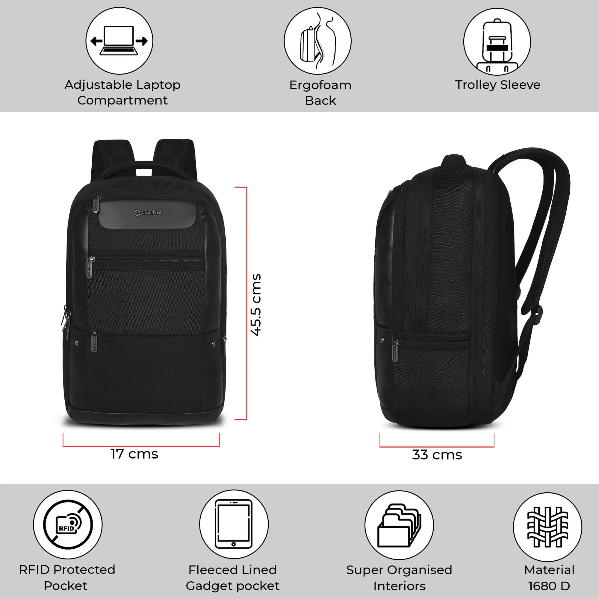 Hampshire Laptop backpack